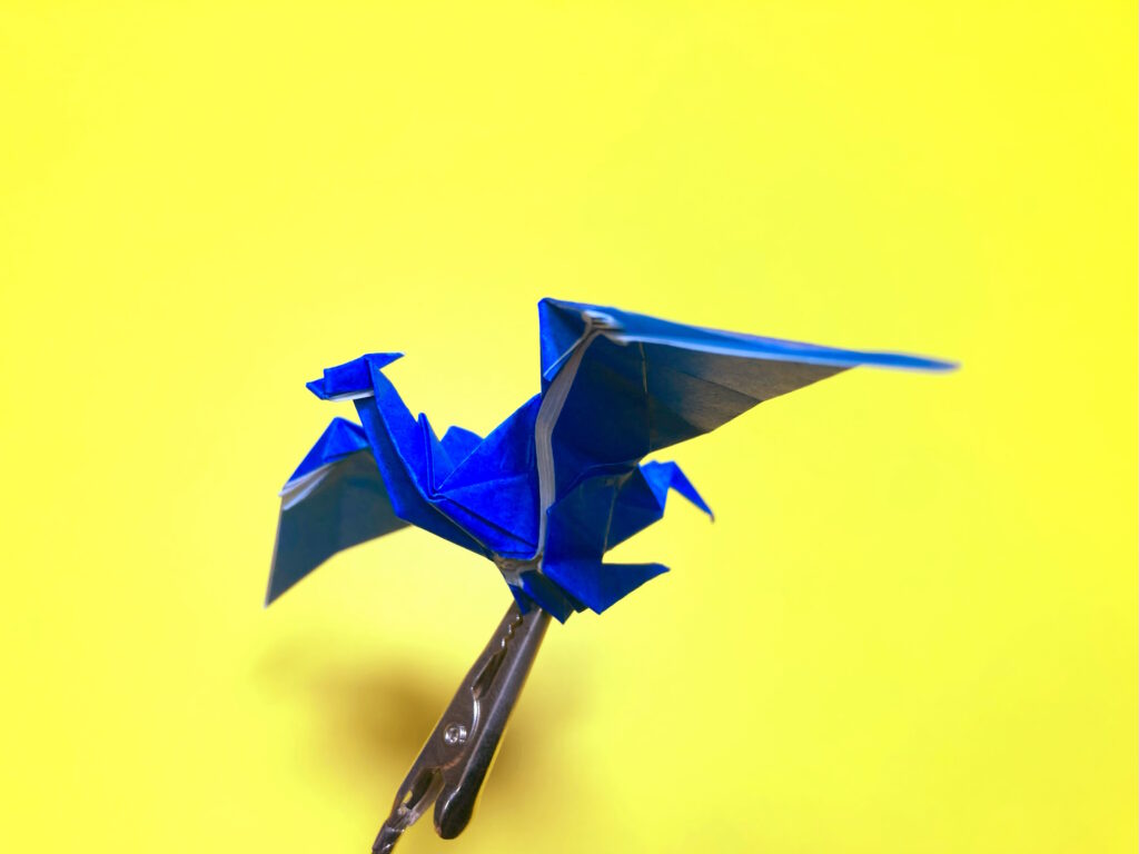 折り紙　ワイバーンの簡単な作り方2（ドラゴン18）～How to make an easy origami wyvern（dragon）～